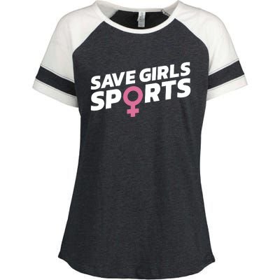 Save Girl Sports Enza Ladies Jersey Colorblock Tee