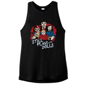 Steve Gonsalves Still Plays With Dolls New Ladies PosiCharge Tri-Blend Wicking Tank