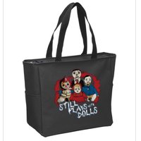 Steve Gonsalves Still Plays With Dolls New Zip Tote Bag