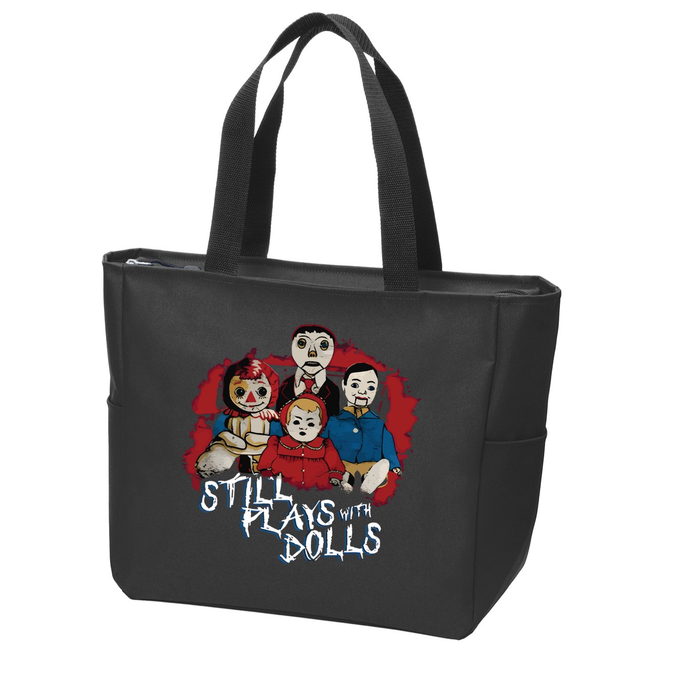 Steve Gonsalves Still Plays With Dolls New Zip Tote Bag