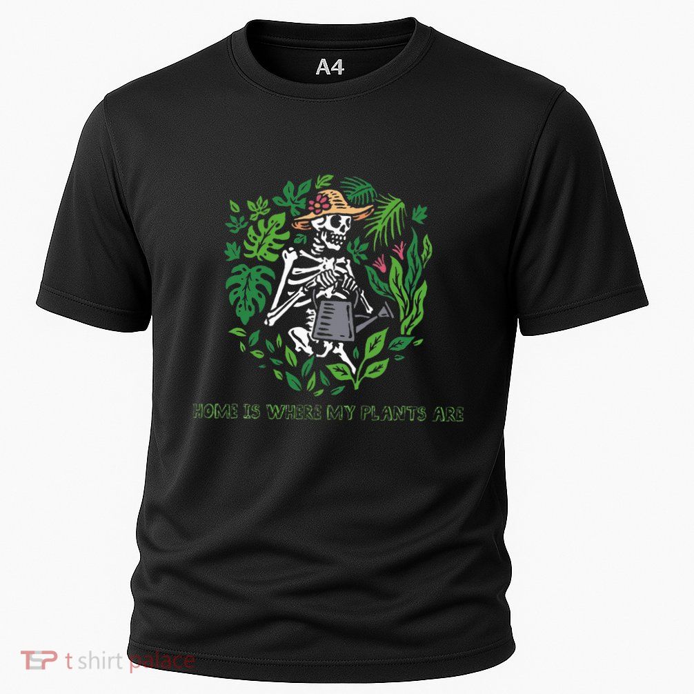 Skeleton Gardening Cooling Performance Crew T-Shirt