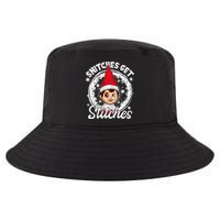 Snitches Get Stitches The Elf Xmas Funny Christmas Cool Comfort Performance Bucket Hat