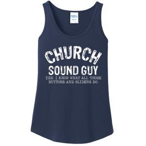 Sound Guy Ladies Essential Tank