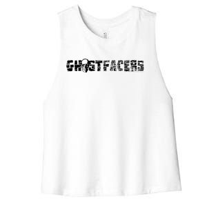 Supernatural Ghostfacers Women's Racerback Cropped Tank