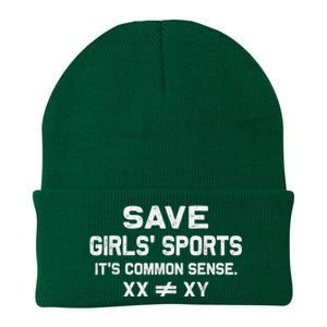 Save Girl.S Sports Its Common Sense Xx Different To Xy Knit Cap Winter Beanie