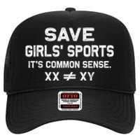 Save Girl.S Sports Its Common Sense Xx Different To Xy High Crown Mesh Back Trucker Hat