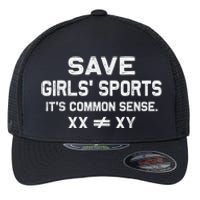 Save Girl.S Sports Its Common Sense Xx Different To Xy Flexfit Unipanel Trucker Cap