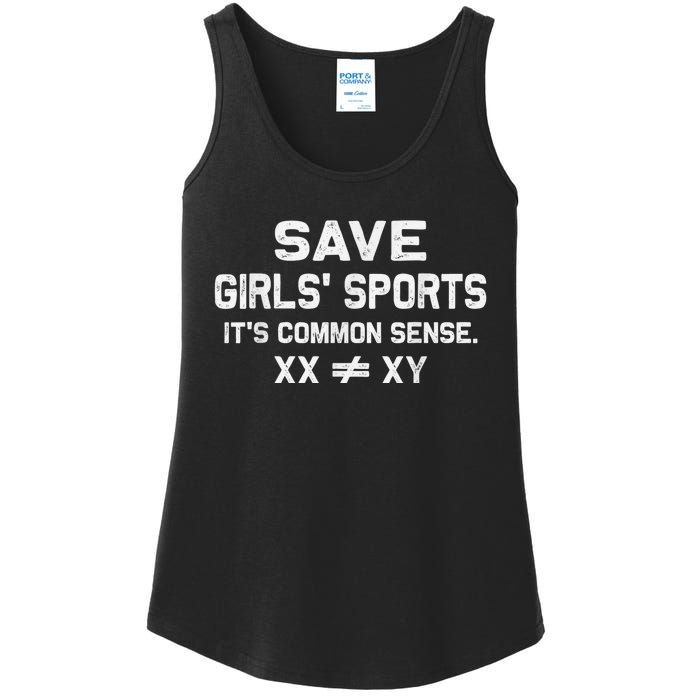 Save Girl.S Sports Its Common Sense Xx Different To Xy Ladies Essential Tank