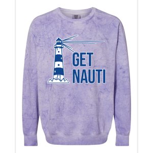 Sailing Gift Sailer Nautics Pun Nautical Gift Boating Cool Gift Colorblast Crewneck Sweatshirt