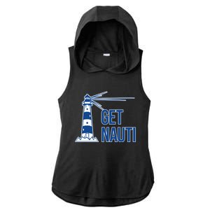 Sailing Gift Sailer Nautics Pun Nautical Gift Boating Cool Gift Ladies PosiCharge Tri-Blend Wicking Draft Hoodie Tank