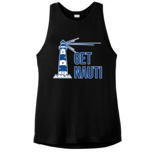 Sailing Gift Sailer Nautics Pun Nautical Gift Boating Cool Gift Ladies PosiCharge Tri-Blend Wicking Tank