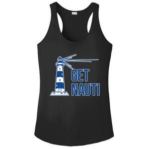 Sailing Gift Sailer Nautics Pun Nautical Gift Boating Cool Gift Ladies PosiCharge Competitor Racerback Tank