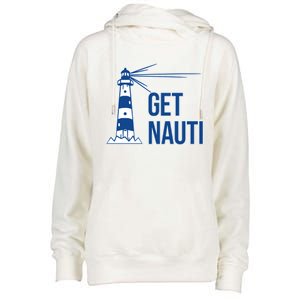 Sailing Gift Sailer Nautics Pun Nautical Gift Boating Cool Gift Womens Funnel Neck Pullover Hood