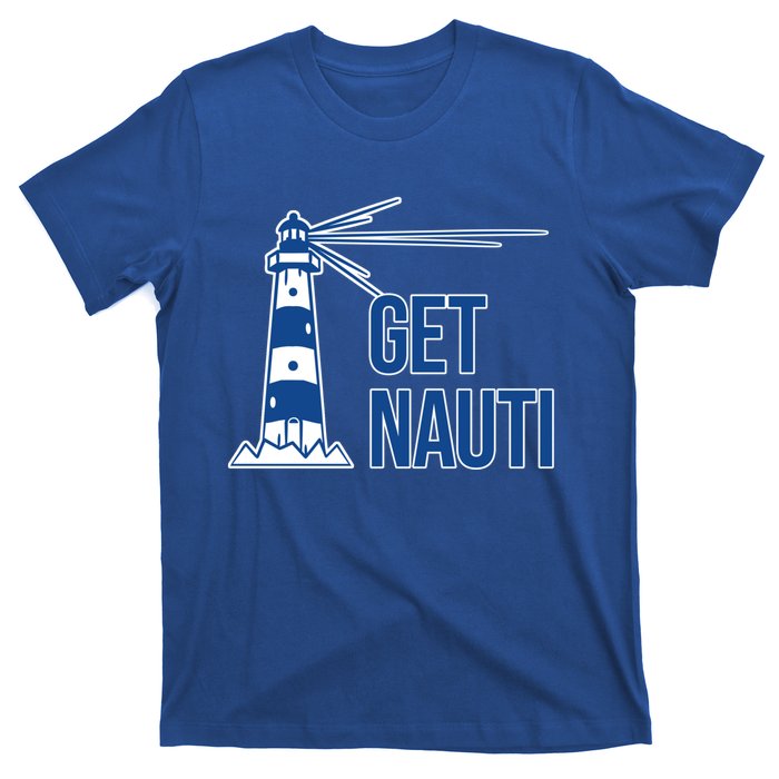 Sailing Gift Sailer Nautics Pun Nautical Gift Boating Cool Gift T-Shirt