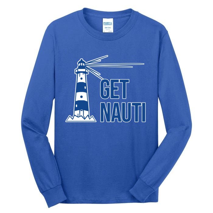 Sailing Gift Sailer Nautics Pun Nautical Gift Boating Cool Gift Tall Long Sleeve T-Shirt