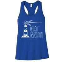 Sailing Gift Sailer Nautics Pun Nautical Gift Boating Cool Gift Women's Racerback Tank