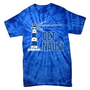 Sailing Gift Sailer Nautics Pun Nautical Gift Boating Cool Gift Tie-Dye T-Shirt