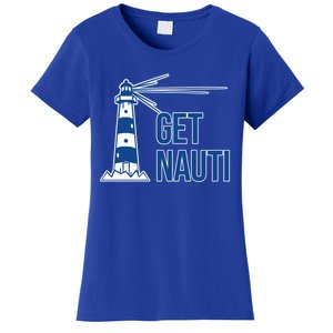 Sailing Gift Sailer Nautics Pun Nautical Gift Boating Cool Gift Women's T-Shirt