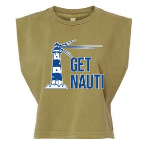 Sailing Gift Sailer Nautics Pun Nautical Gift Boating Cool Gift Garment-Dyed Women's Muscle Tee