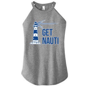 Sailing Gift Sailer Nautics Pun Nautical Gift Boating Cool Gift Women's Perfect Tri Rocker Tank