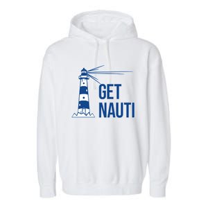 Sailing Gift Sailer Nautics Pun Nautical Gift Boating Cool Gift Garment-Dyed Fleece Hoodie