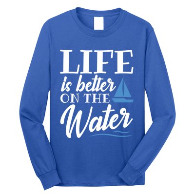 Sailing Gift Sea Boat Ocean Sailer Gift Boating Gift Long Sleeve Shirt