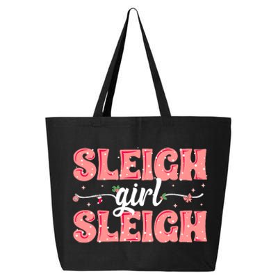 Sleigh Girl Sleigh Retro Christmas Santas 25L Jumbo Tote