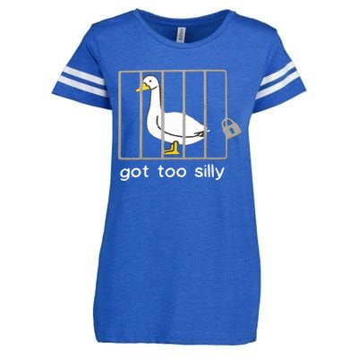 Silly Goose Enza Ladies Jersey Football T-Shirt