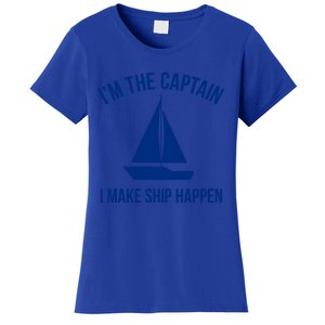 Sailing Gift Ship Pun Sailer Sailboat Gift Boating Gift Women's T-Shirt