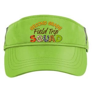 Second Grade Students School Zoo Field Trip Squad Matching Adult Drive Performance Visor