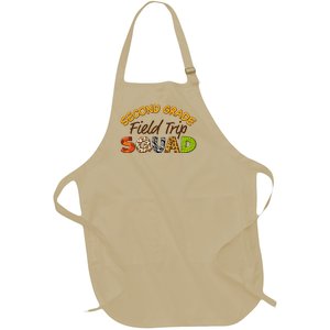 Second Grade Students School Zoo Field Trip Squad Matching Full-Length Apron With Pockets