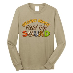 Second Grade Students School Zoo Field Trip Squad Matching Long Sleeve Shirt