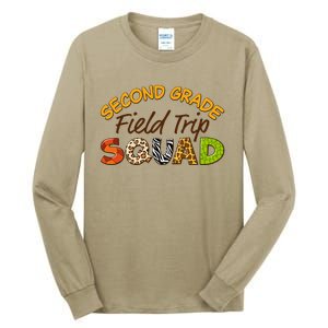 Second Grade Students School Zoo Field Trip Squad Matching Tall Long Sleeve T-Shirt