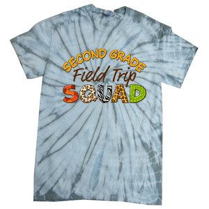 Second Grade Students School Zoo Field Trip Squad Matching Tie-Dye T-Shirt