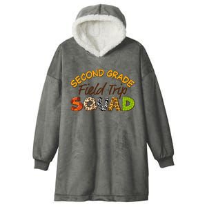 Second Grade Students School Zoo Field Trip Squad Matching Hooded Wearable Blanket