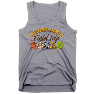 Second Grade Students School Zoo Field Trip Squad Matching Tank Top