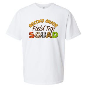 Second Grade Students School Zoo Field Trip Squad Matching Sueded Cloud Jersey T-Shirt