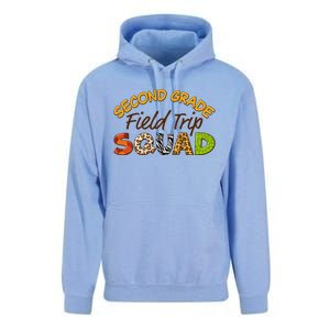 Second Grade Students School Zoo Field Trip Squad Matching Unisex Surf Hoodie