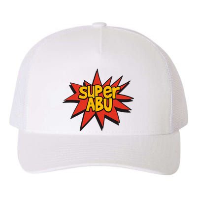 Spanish Grandparent Super Abu Superhero Abuelo Abuela Yupoong Adult 5-Panel Trucker Hat