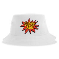 Spanish Grandparent Super Abu Superhero Abuelo Abuela Sustainable Bucket Hat