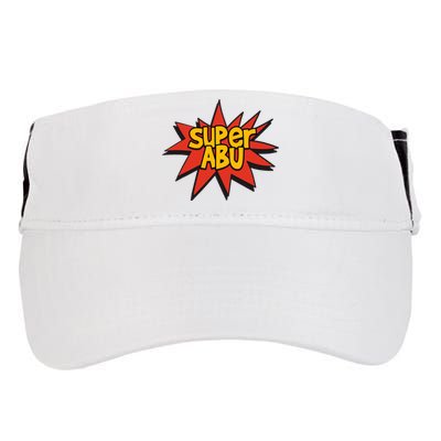 Spanish Grandparent Super Abu Superhero Abuelo Abuela Adult Drive Performance Visor