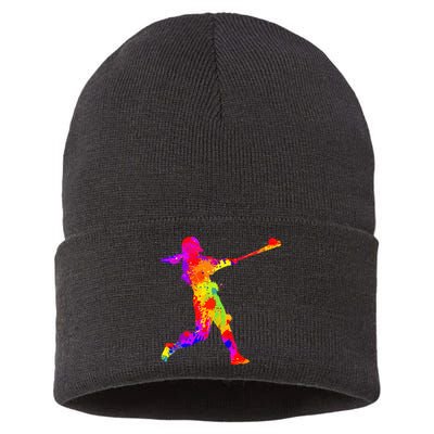 Softball Girl Sustainable Knit Beanie