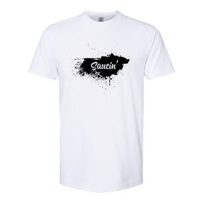 Saucin Gift Softstyle CVC T-Shirt