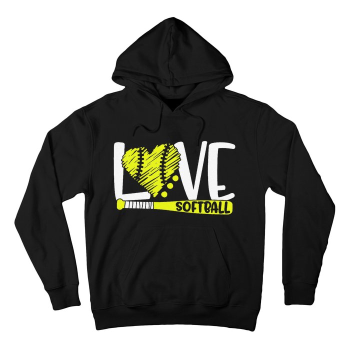 Softball Graphic Sayings Gift For Dad Hoodie