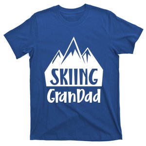 Skiing Grandad Skier Ski Grandpa Gift T-Shirt