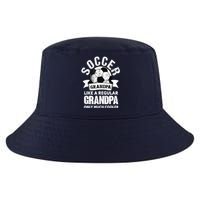 Soccer Grandpa Soccer Player Funny Grandfather Soccer Cool Comfort Performance Bucket Hat