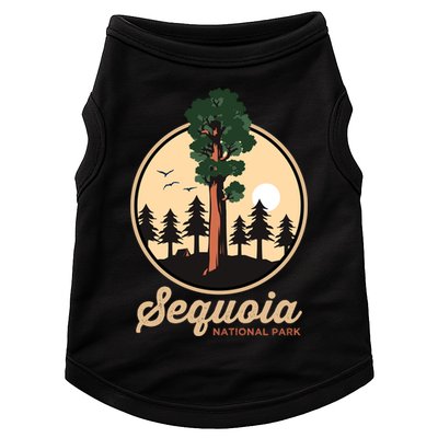 Sequoia General Sher Tree Camping Sequoia National Park Cute Gift Doggie Tank