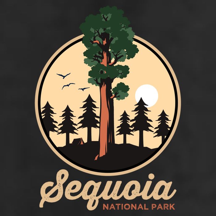Sequoia General Sher Tree Camping Sequoia National Park Cute Gift Adult Drive Performance Visor