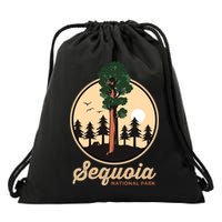 Sequoia General Sher Tree Camping Sequoia National Park Cute Gift Drawstring Bag