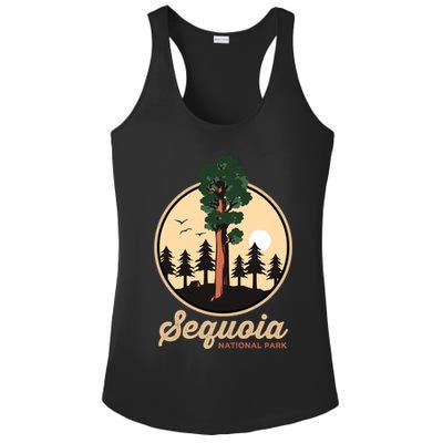 Sequoia General Sher Tree Camping Sequoia National Park Cute Gift Ladies PosiCharge Competitor Racerback Tank
